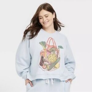 Grayson Threads Farmer's Market Sweatshirt NWT!